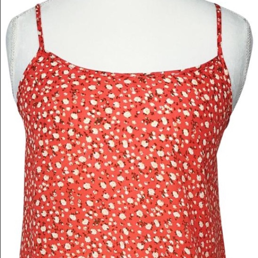 LA Hearts floral tank top